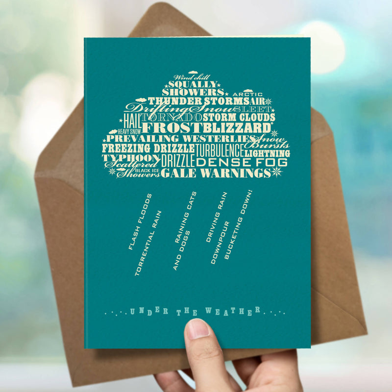 Get Well Card - Under The Weather