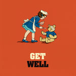Teddy Bear Get Well Card