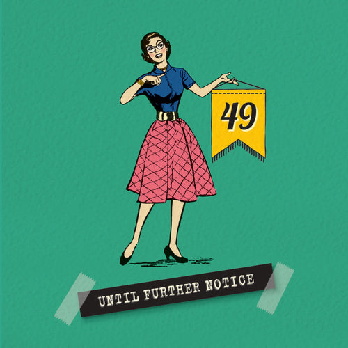 50th Birthday Card For Her - Milestone Denial