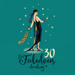 30th Birthday Card - 30 And Fabulous