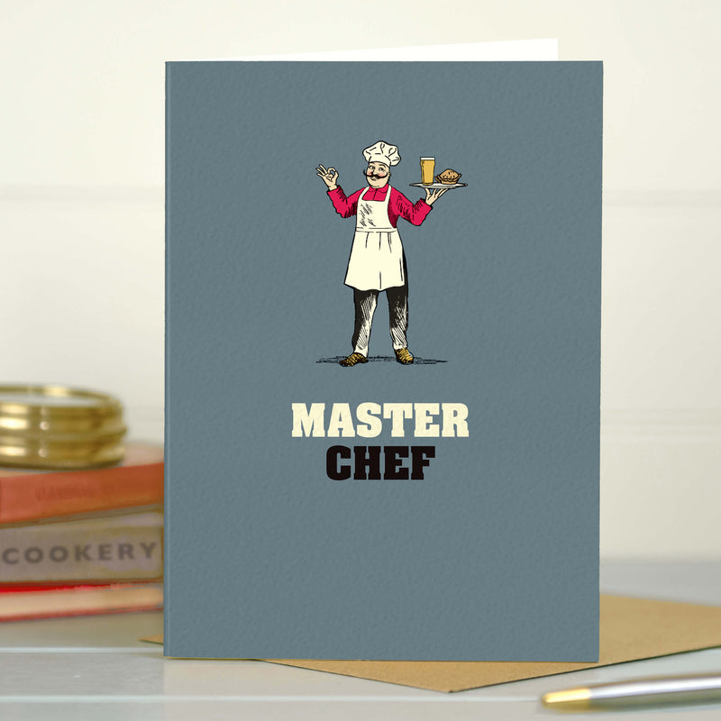 Funny Chef Card - Master Chef