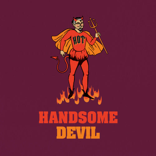 Funny Love Card For Men - Handsome Devil
