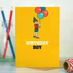 Funny Birthday Card For A Birthday Boy