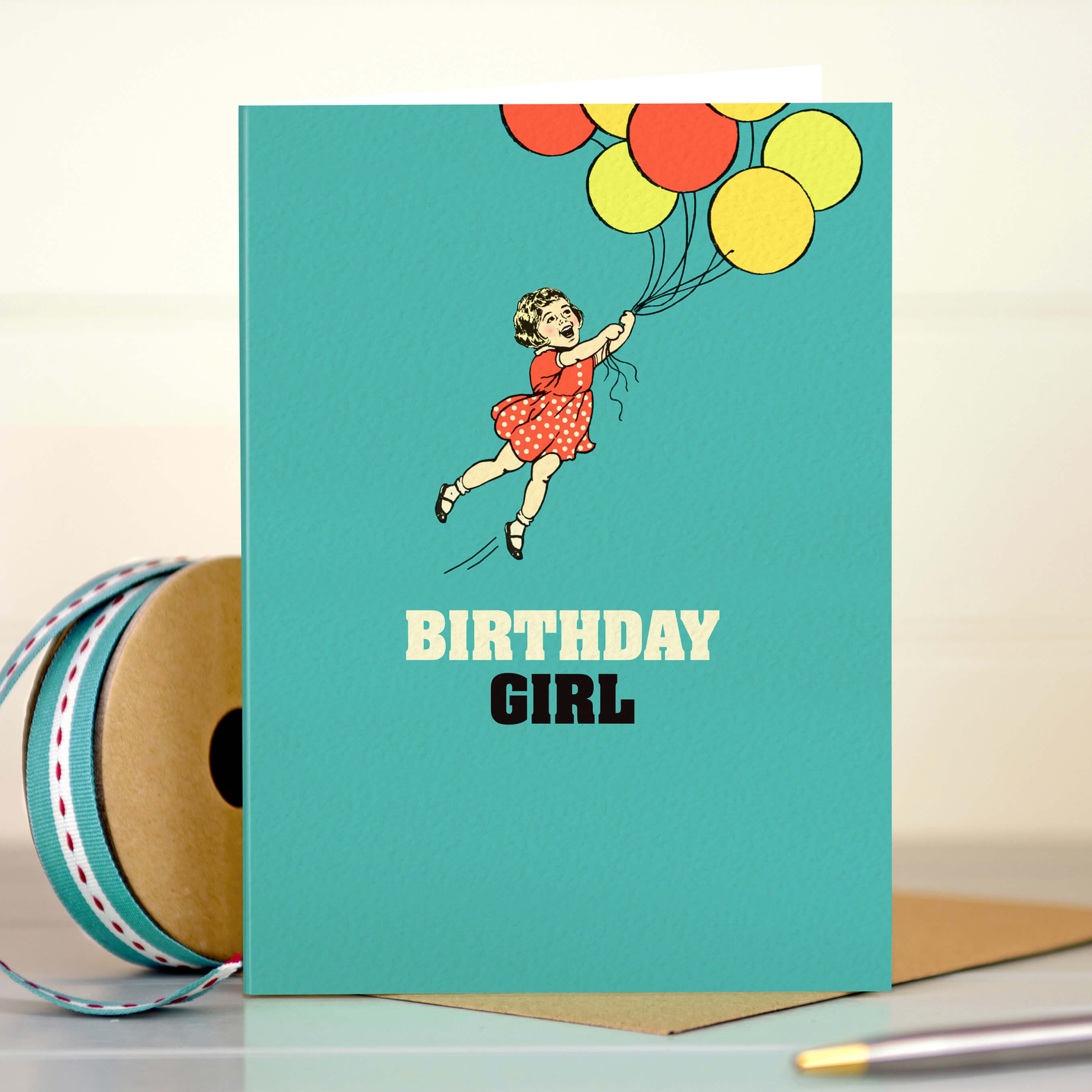 Birthday Card For A Birthday Girl The Typecast Gallery
