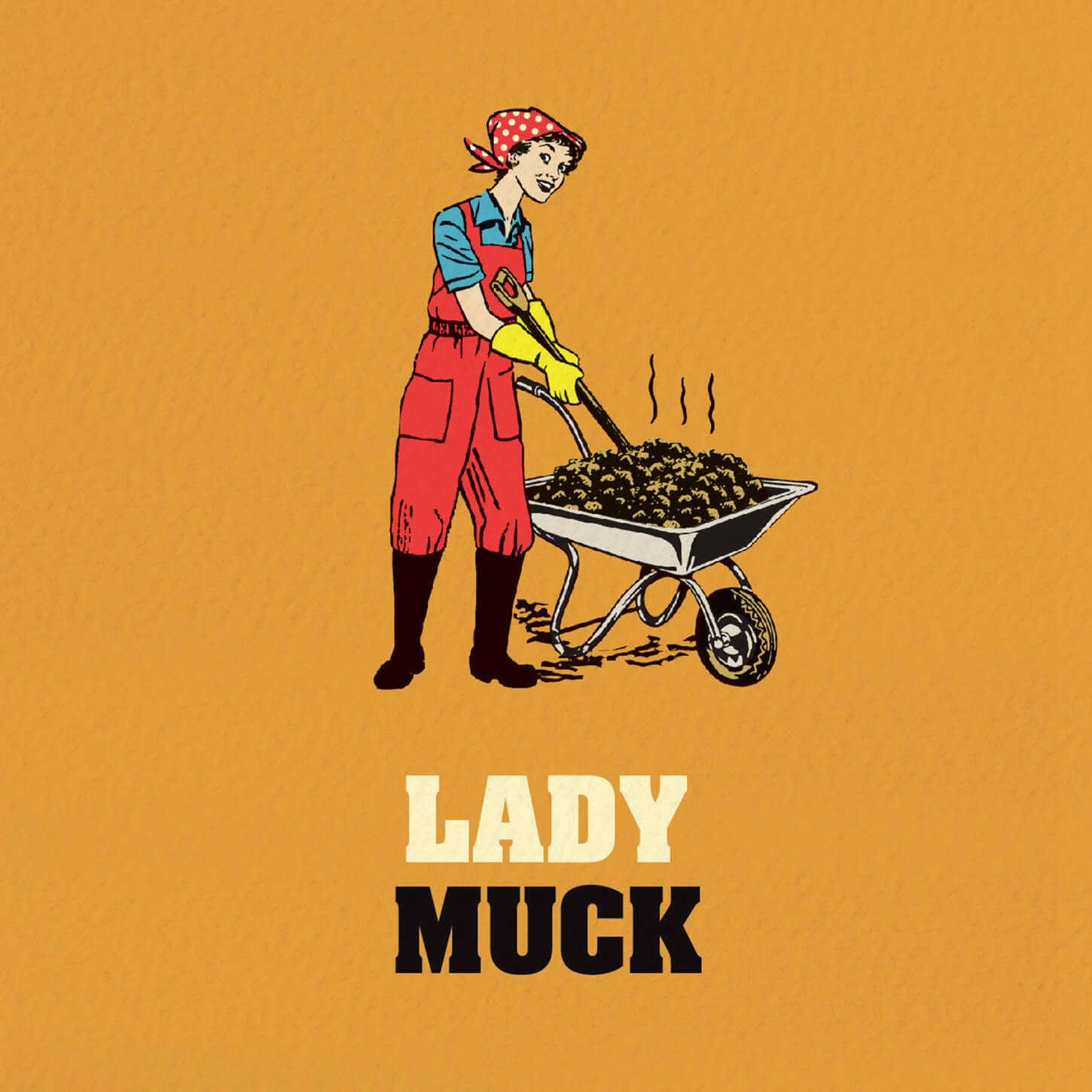 Muck Card Gardening Card - Lady Muck – The Typecast Gallery