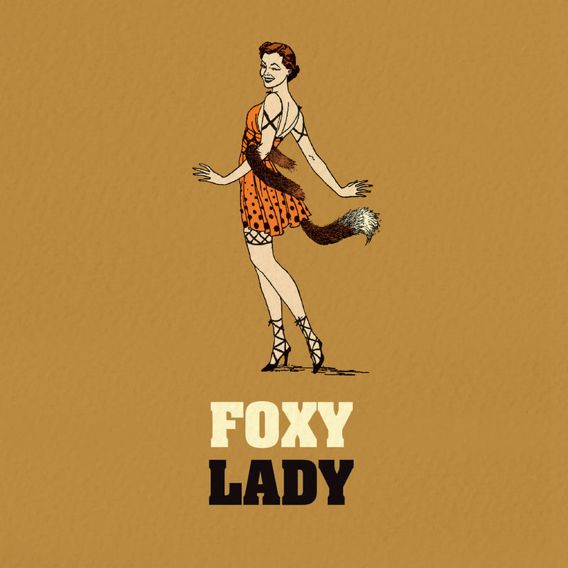 Funny Love Card - Foxy Lady