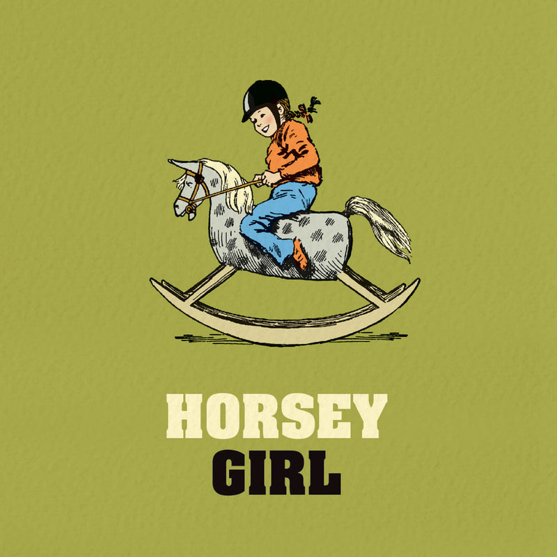 Horse Riding Birthday Card - Horsey Girl