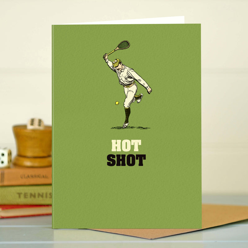 Tennis Card - Hot Shot