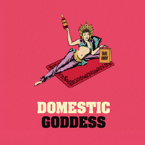 Funny Birthday Card For A Domestically Challenged Goddess