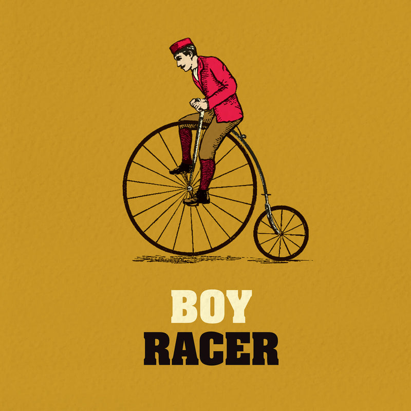 Funny Cycling Card - Boy Racer