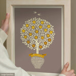 Personalised Family Tree Print – A Gift for Mum