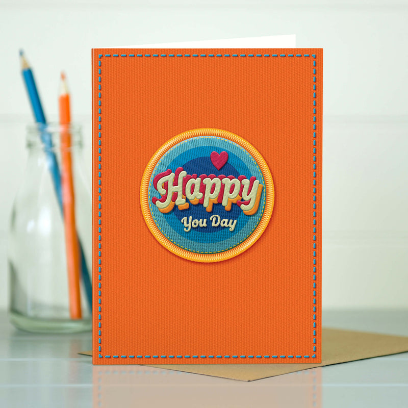 Birthday Card - Happy You Day