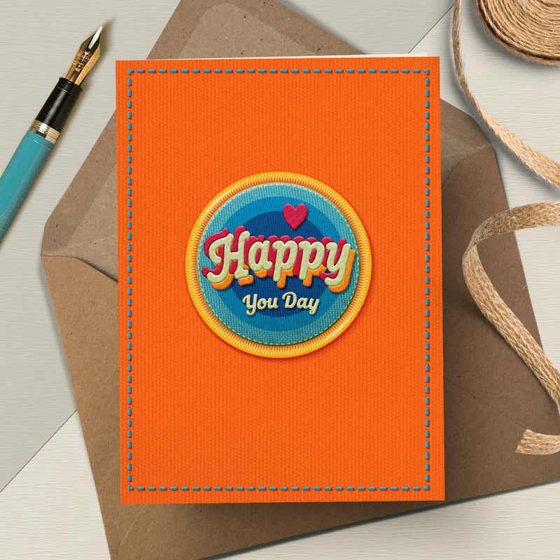 Birthday Card - Happy You Day