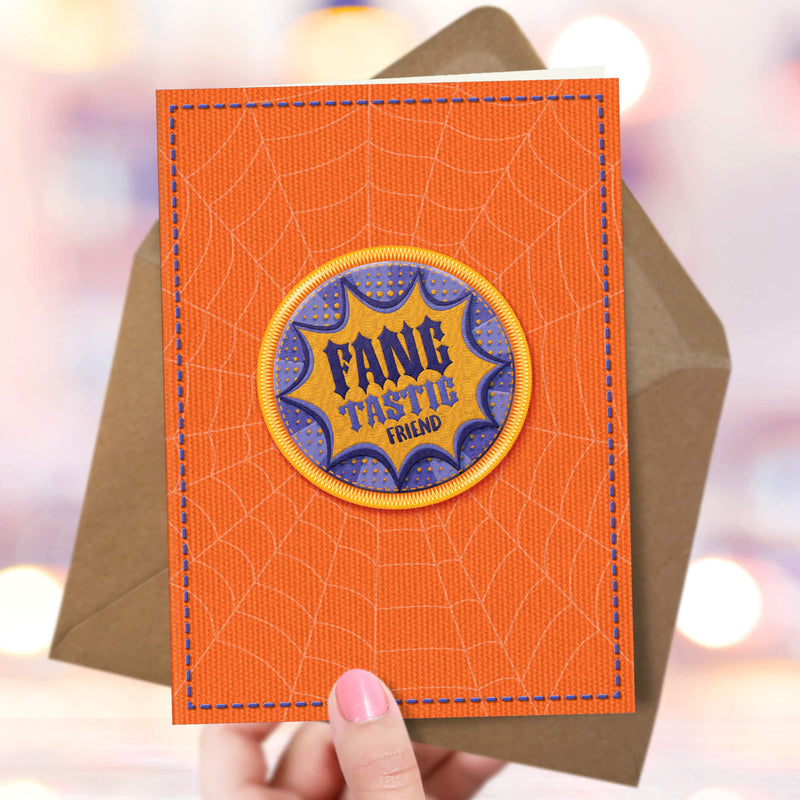 Halloween card - Fangtastic