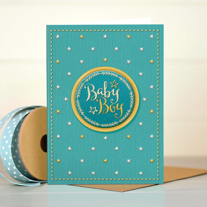 New Baby Boy Card