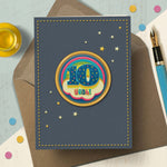 10th Rainbow Children's Birthday Card