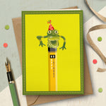 Funny Birthday Card - HB Pencil Topper