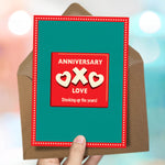Funny Anniversary Card - Stocking Up The Years