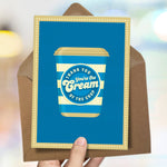 Thank You Card - Cream Of The Crop