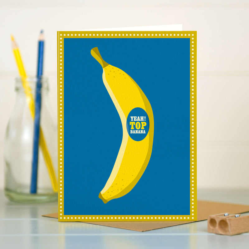 Funny Congratulations Card - Top Banana