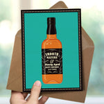 Funny Whiskey Lovers Birthday Card