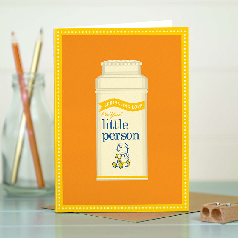 New Baby Card - Sprinkling Love