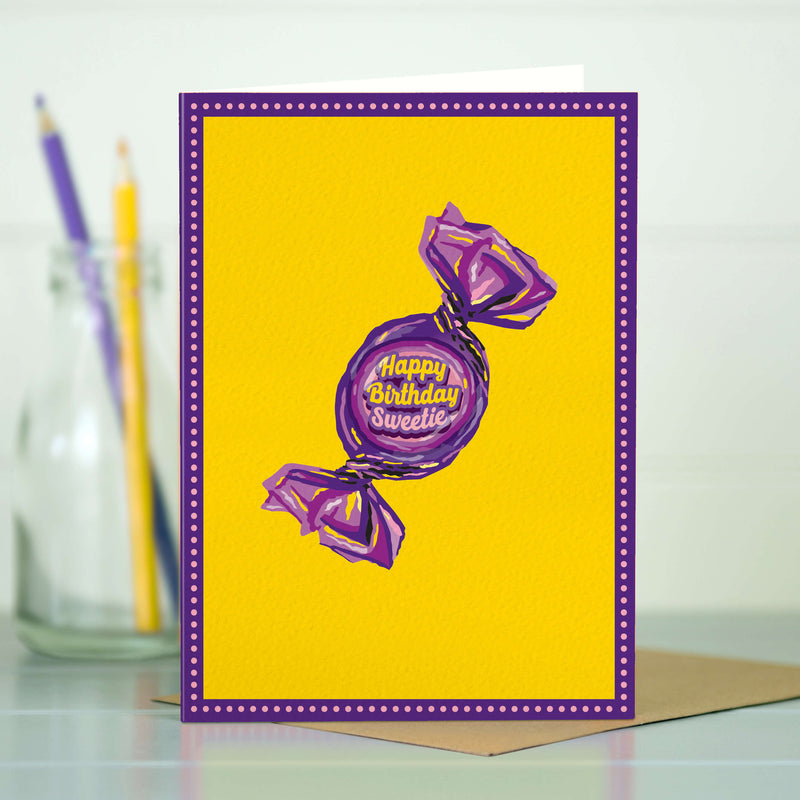 Happy Birthday Card - Birthday Sweetie