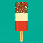 Funny Father's Day Card - My Dad Is Fab Ice-Lolly