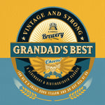 Funny Father's Day Card - Grandad's Best Beer