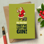 Santa They've left me gin!