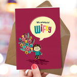 Cute Wife Card - Wonderful Wifey