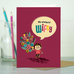 Cute Wife Card - Wonderful Wifey