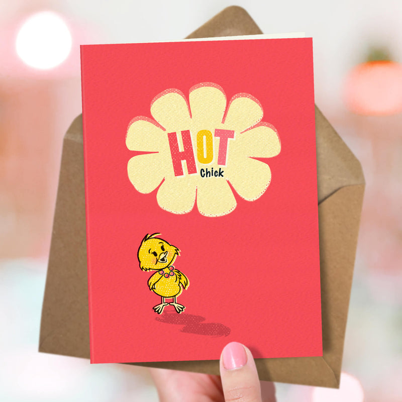 Cute Hot Chick Card