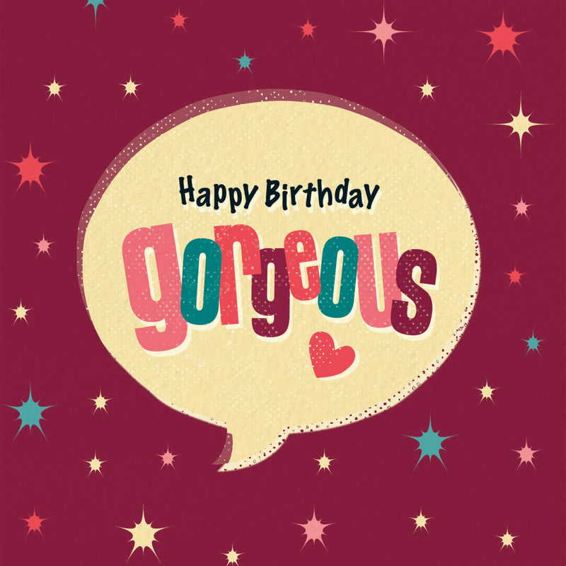 Happy Birthday Gorgeous Card