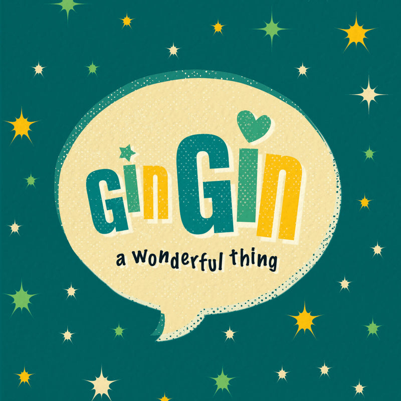 Gin Lover’s Birthday Card - Wonderful Gin