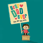 Funny Best Dad Ever Card