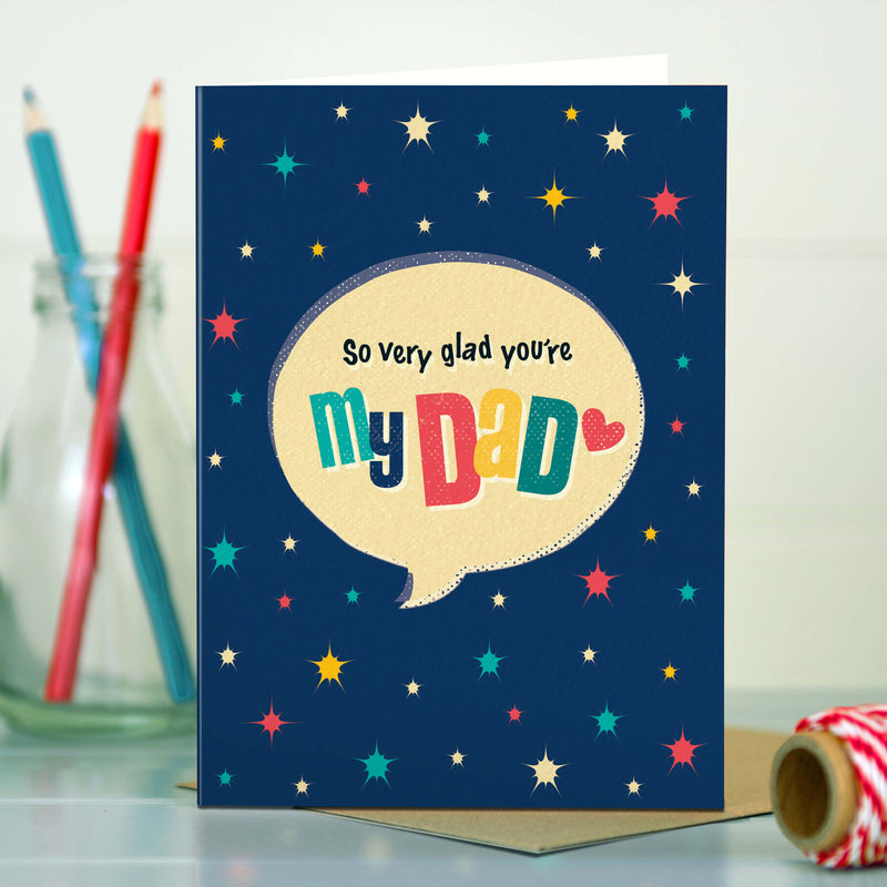 Glad You’re My Dad Card