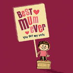 Funny Best Mum Ever Card