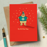 Cute Christmas Card - Big Christmas Hugs