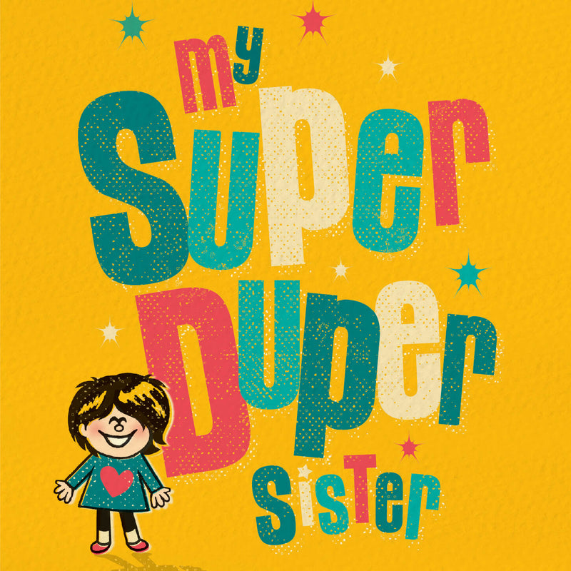 Super Duper Sister Birthday Card