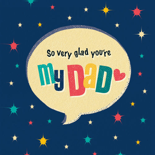 Glad You’re My Dad Card