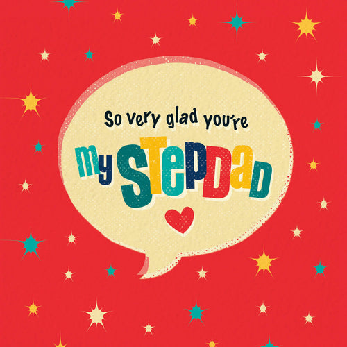 Glad You’re My Stepdad Card