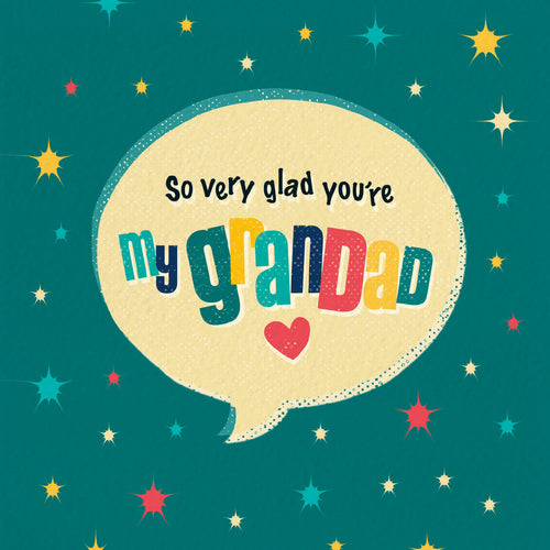 Glad You’re My Grandad Card