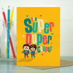 Funny Wedding Or Anniversary Card - Super Duper Couple