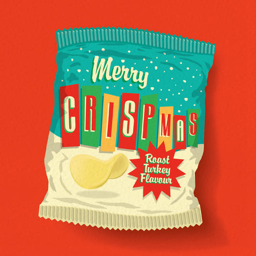 Festive Crisps Christmas Card
