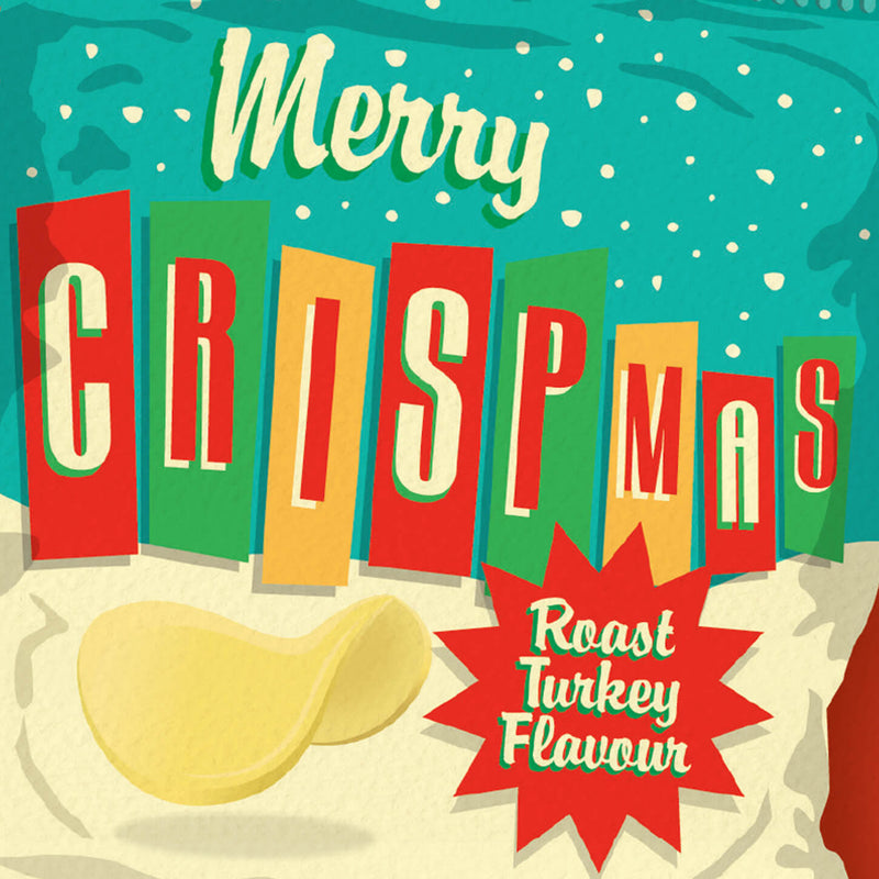 Festive Crisps Christmas Card