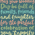 Celebration Wedding Card - Happily Ever After