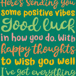 Good Luck Card - Everything Crossed For You
