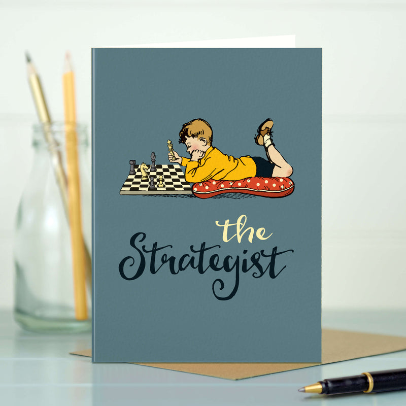 Chess Birthday Boy Card