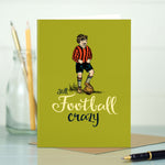 Football Birthday Boy Card